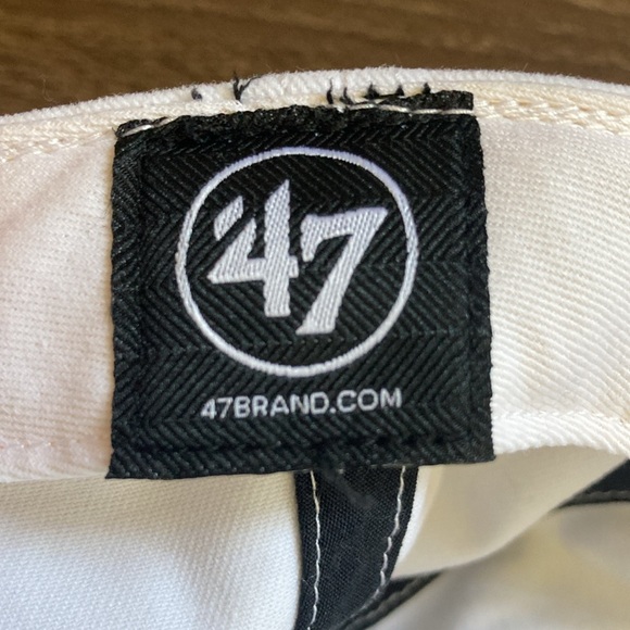 Pre Owned Baylor University Womens 47 Brand Sparkle White Hat - Picture 8 of 10